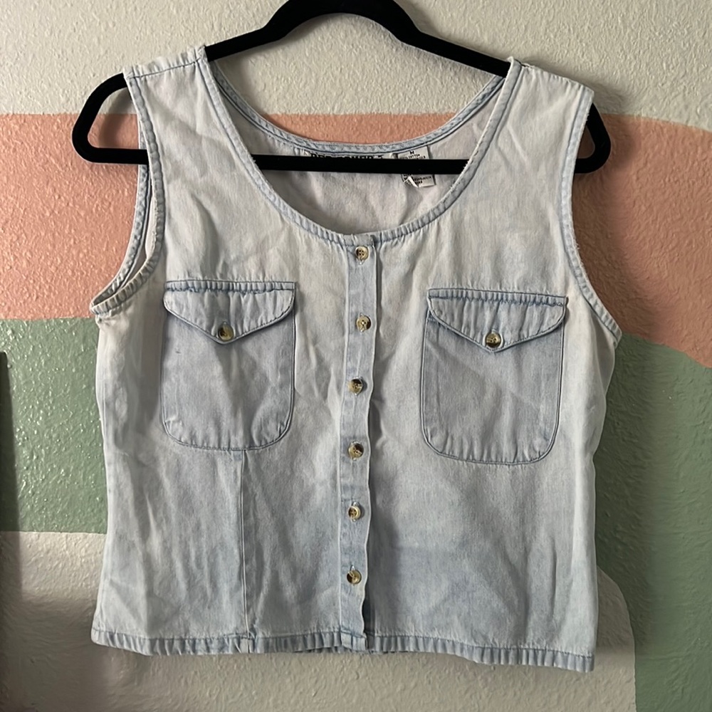 Vintage Chambray tank